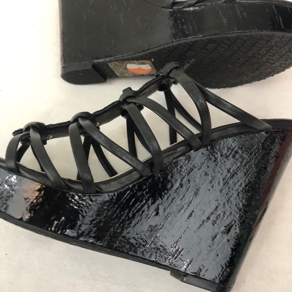 White House black market platform wedge heel 8 - Picture 5 of 8